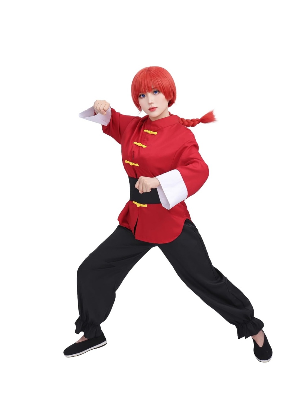Ranma  Halloween anime Costume Women Outfit Suit with Wig size various